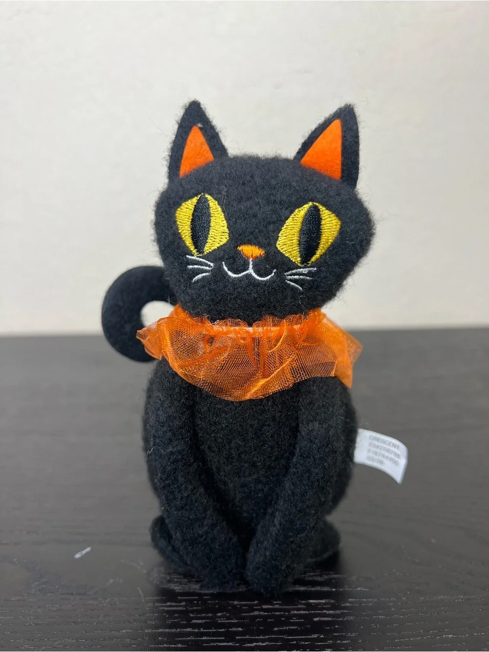 NEW Target Bullseyes Playground Halloween Black Cat Felt Figural